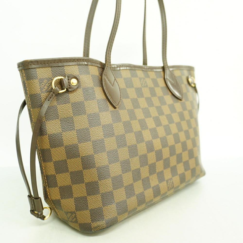 LOUIS VUITTON Authentic Brown Damier Neverfull PM Tote Bag - Picture 2 of 12